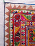 Cot Cover, Silk on Cotton - Gujarat - The Nomads Tent